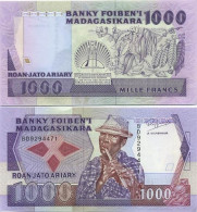 Billet De Collection Madagascar Pk N° 72 - 1000 ARIARY - Madagascar