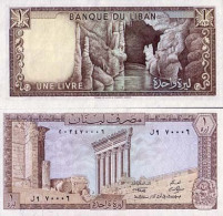 Billet De Banque Liban Pk N° 61 - 1 Livre - Libanon