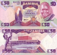 Billets Collection Zambie Pk N° 28 - 50 Kwacha - Zambia
