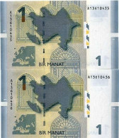 Billet De Banque Azerbaidjan Pk N° 24 - Billet De 1 Manat - Azerbaïdjan