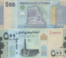 Billet De Banque Collection Yémen - PK N° 999 - 500 Rial - Yémen