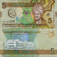 Billet De Banque Collection Turkmenistan - PK N° 37 - 5 Manats - Turkmenistan