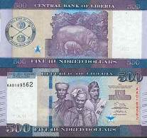 Billet De Banque Collection Liberia - PK N° 36 - 500 Dollars - Liberia