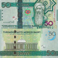 Billet De Banque Collection Turkmenistan - PK N° 33 - 50 Manats - Turkménistan