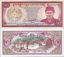 Billet De Banque Collection Bhoutan - PK N° 17 - 50 Ngultrums - Bhutan