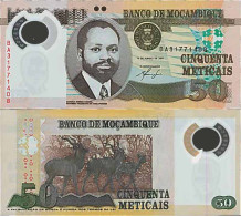 Billet De Banque Collection Mozambique - PK N° 150 - 50 Meticais - Moçambique