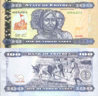 Billet De Banque Collection Erythree - PK N° 8 - 100 Nakfa - Erythrée