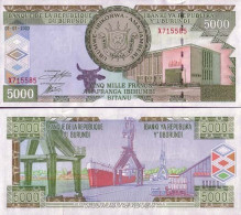 Billet De Banque Burundi Pk N° 42 - 5000 Francs - Burundi