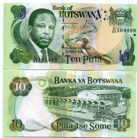 Billets De Banque Botswana Pk N° 24 - 10 Pula - Botswana