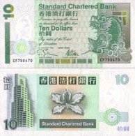 Billets De Banque Hong Kong Pk N° 284 - 10 Dollars - Hong Kong