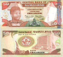 Billet De Banque Collection Swaziland - Pk N° 31 - 50 Lilangeni - Swasiland