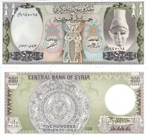 Billet De Banque Collection Syrie - PK N° 105 - 500 Pounds - Siria