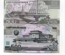 Billet De Collection Coree Nord Pk N° 55 - 500 Won - Korea, Noord