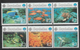 SEYCHELLES - 1998 - POISSONS - SERIE YVERT N°828/833 ** MNH - Seychelles (1976-...)