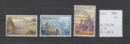 (TJ) Luxembourg 1991 - YT 1214/16 (gest./obl./used) - Usati