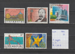 (TJ) Luxembourg 1992 - 5 Zegels (gest./obl./used) - Used Stamps