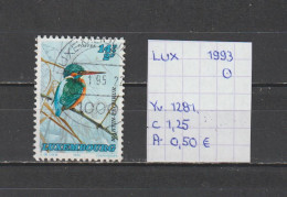 (TJ) Luxembourg 1993 - YT 1281 (gest./obl./used) - Oblitérés