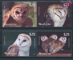 Niuafo Ou - Insel 479-482 (kompl.Ausg.) Postfrisch 2012 Schleiereule (10325818 - Prins Eduardeilanden