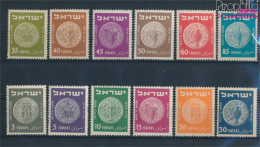 Israel 42-53 (kompl.Ausg.) Postfrisch 1950 Alte Münzen (10310391 - Neufs (sans Tabs)