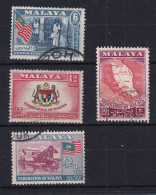 Malayan Federation: 1957/63   Pictorials Set    Used - Fédération De Malaya