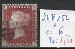 GRANDE-BRETAGNE 26 Planche 152 Oblitéré  Côte 6 € - Used Stamps