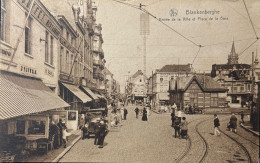Blankenberge Entree De La Ville Et Place De La Gare - Blankenberge