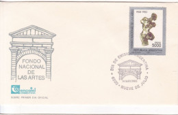 Argentina - 1983 - FDC - National Endowment For The Arts - Caja 30 - FDC