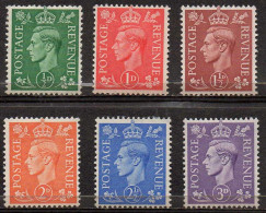 GREAT BRITAIN 1941-42 Definitives - Unused Stamps