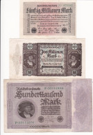 Kleines Konvolut An Reichsbanknoten - Verzamelingen