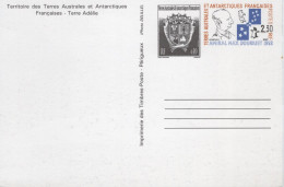 TAAF - Entier Cp N°2 Neuf - Postal Stationery