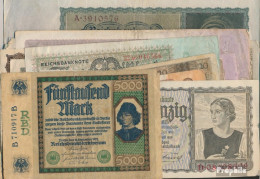 Deutsches Reich 50 Verschiedene Banknoten - Verzamelingen