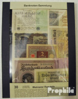 Deutsches Reich 30 Verschiedene Banknoten  Weimarer Republik - Collezioni