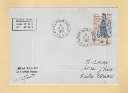 TAAF - Alfred Faure Crozet - 1980 - N°84 - Lettres & Documents