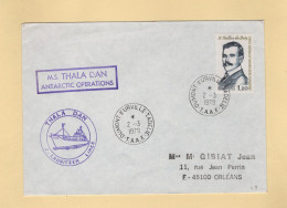 TAAF - 1979 - Thala Dan - Antarctic Operation - Covers & Documents
