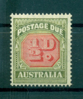 Australie 1938-53 - Y & T N. 62 Timbre-taxe - Série Courante (Michel N. 56) - Servizio