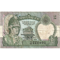 Billet, Népal, 2 Rupees, KM:29a, TB+ - Népal