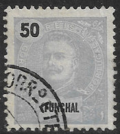 Funchal – 1898 King Carlos 50 Réis Used Stamp - Funchal
