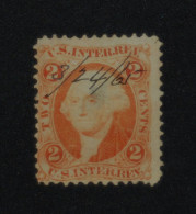 USA 1865, G. Washington, President, Express, Revenue, 2 C, Used - Revenues