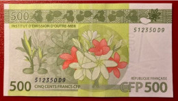 Polynésie Française - 500 FCFP - 2024 / 3ème Jeu De Signatures - Neuf  / Jamais Circulé - Territoires Français Du Pacifique (1992-...)