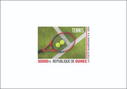 GUINEA 2023 DELUXE PROOF - OLYMPIC GAMES PARIS FRANCE 2024 - TENNIS - Tennis