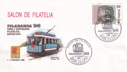 POSTMARKET ESPAÑA  1986  BARCELONA - Tram