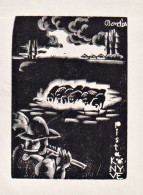 Ex Libris Pista Könyve - Exlibris Ex-libris Ungarn Hungary Bookplate - Bookplates