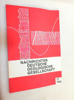 Nachrichten Deutsche Geologische Gesellschaft - Heft 27/1982 - Other & Unclassified