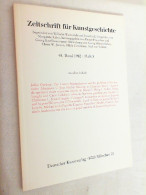 Zeitschrift Für Kunstgeschichte; 45. Band 1982, Heft 3 - Kunstführer