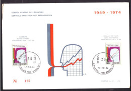 Belgie / Belgien / Belgium / Belgique Mi. 1783 OBP 1731 FDC Card (B-Choice) (1974) - Luxuskleinbögen [LX]