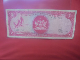 TRINIDAD And TOBAGO 1$ 1977 Circuler (B.32) - Trinidad & Tobago