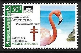 Mexico - MNH ** "museo De Las Aves De Mexico" 2004-2005 : American Flamingo (Phoenicopterus Ruber) - Flamants