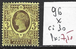 GRANDE-BRETAGNE 96 * Côte 30 € - Neufs