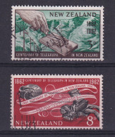 New Zealand: 1962   Telegraph Centenary    Used - Oblitérés