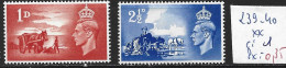 GRANDE-BRETAGNE 239-40 ** Côte 1 € - Unused Stamps